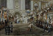 Reception of Le Grand Conde at Versailles